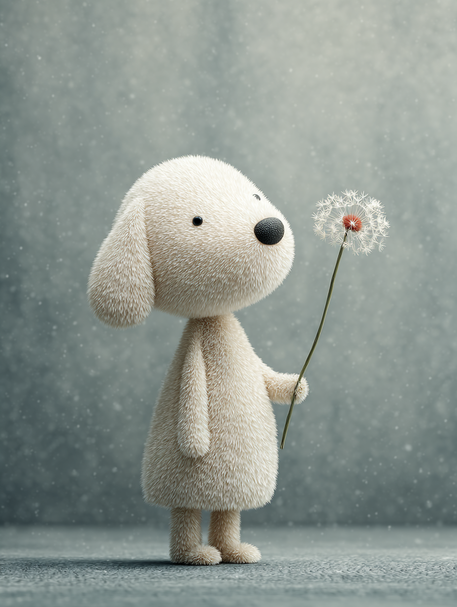 Baby Room Flowers Puppy 1 Digital Download Wall Art