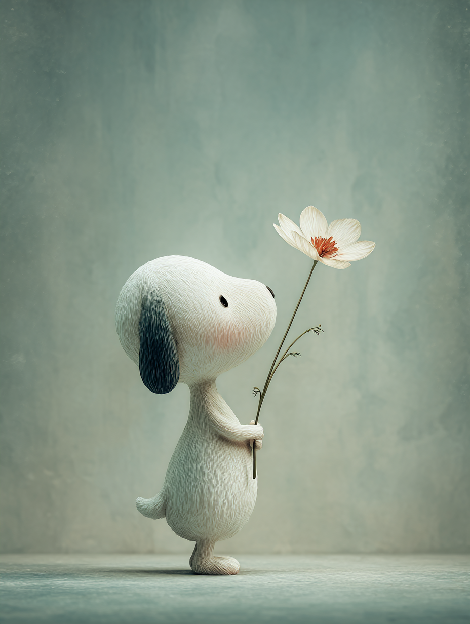 Baby Room Flowers Puppy 2 Digital Download Wall Art