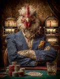 Gambler Chicken Digital Download Wall Art