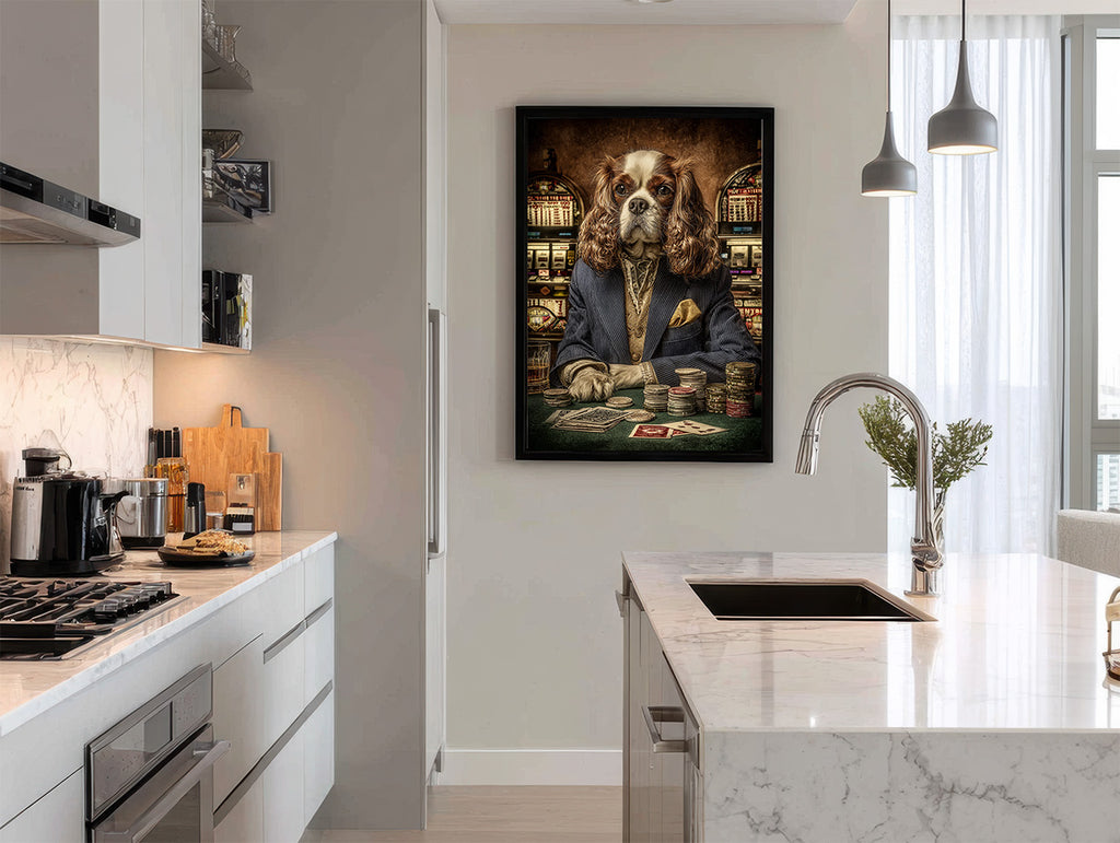 Gambler King Charles Digital Download Wall Art