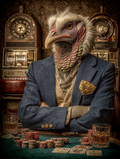 Gambler Turkey Digital Download Wall Art