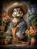 Gardener Duck Digital Download Wall Art