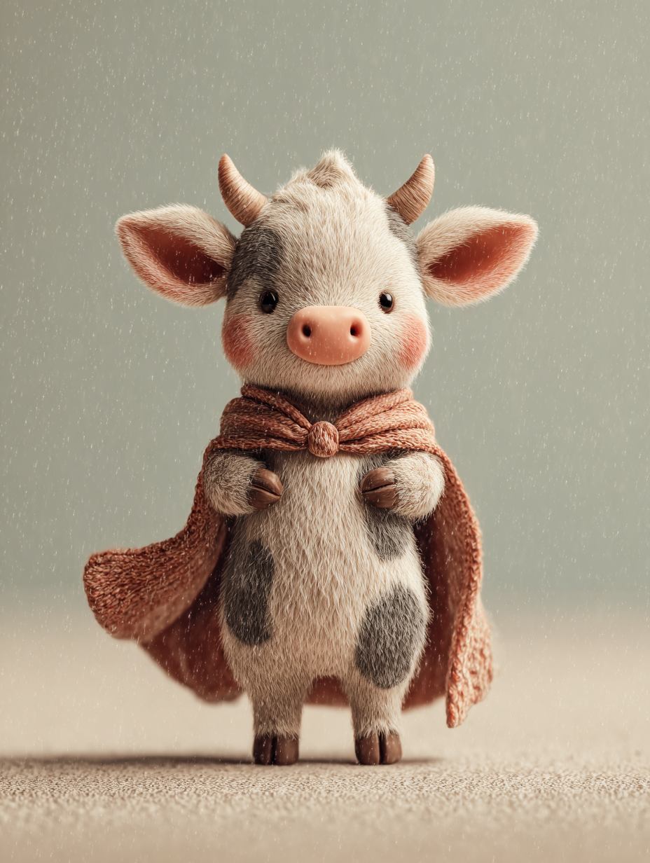 Baby Room Hero Cow 1 Digital Download Wall Art