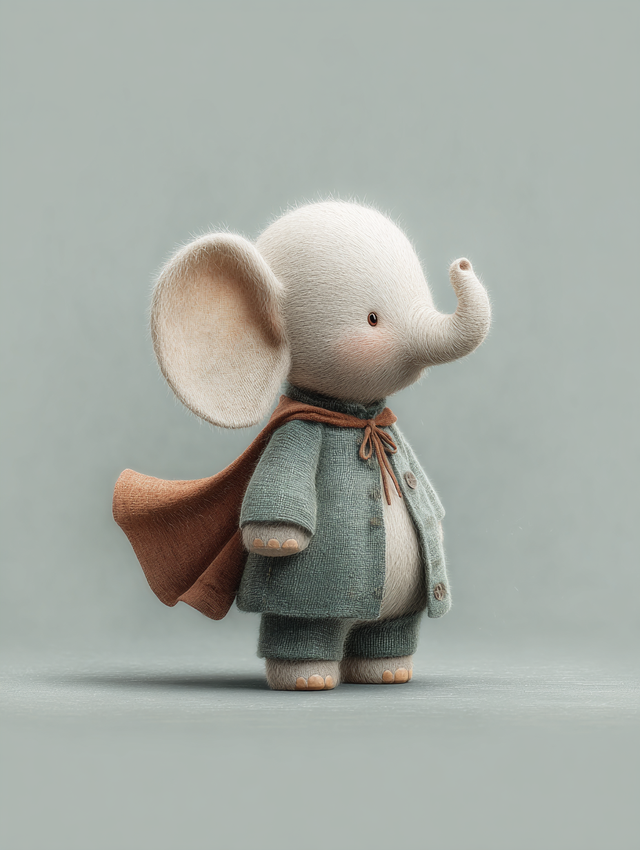 Baby Room Hero Elephant 1 Digital Download Wall Art