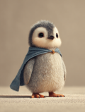 Baby Room Hero Penguin 1 Digital Download Wall Art