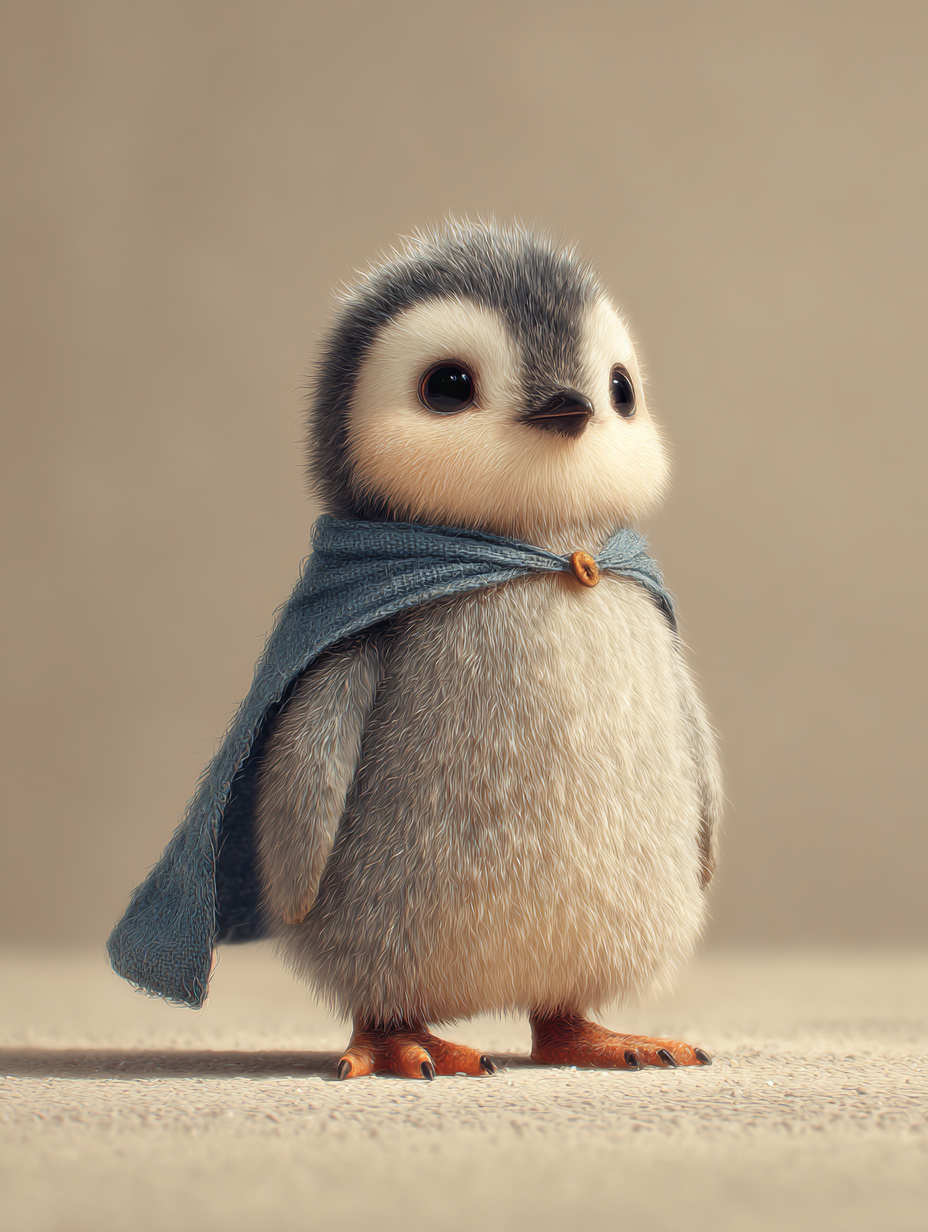 Baby Room Hero Penguin 1 Digital Download Wall Art