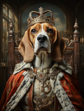 King Beagle Digital Download Wall Art