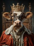 King Cow Digital Download Wall Art