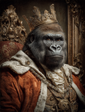King Gorilla Digital Download Wall Art