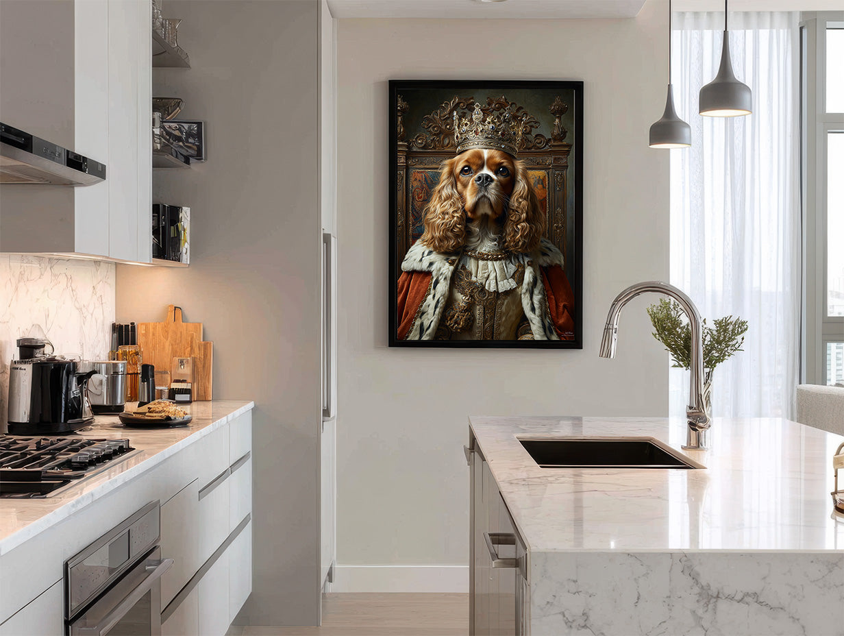 King Charles Digital Download Wall Art