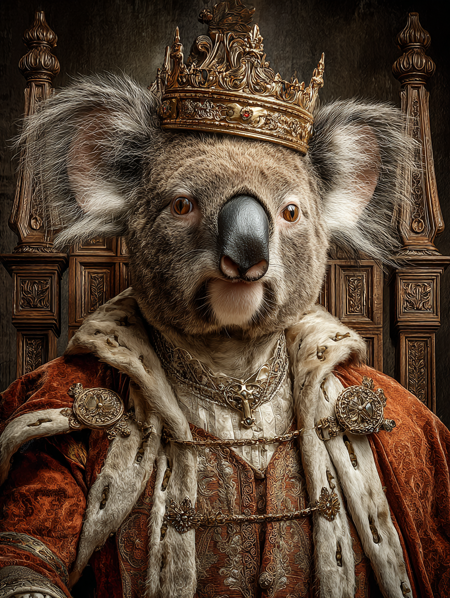 King Koala Digital Download Wall Art