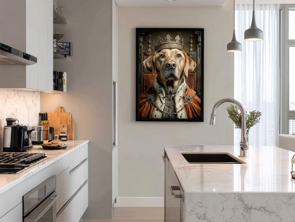 King Labrador Retriever Digital Download Wall Art