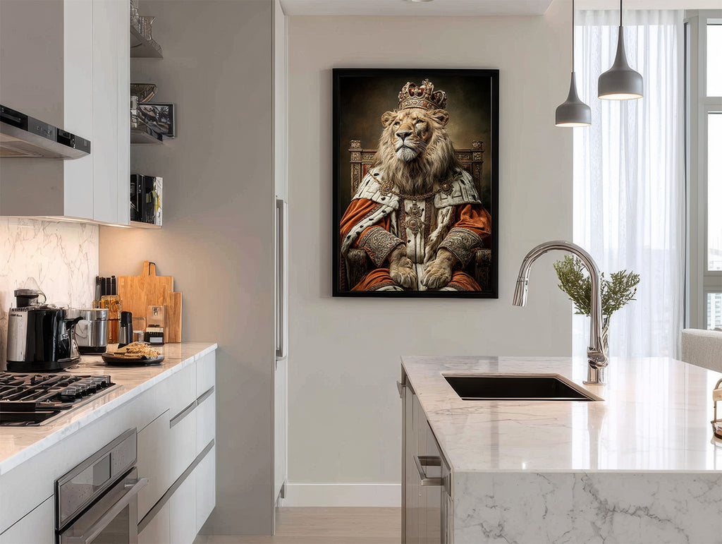 King Lion Digital Download Wall Art