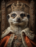 King Meerkat Digital Download Wall Art