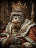King Orangutan Digital Download Wall Art