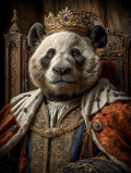 King Panda Digital Download Wall Art
