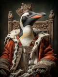 King Penguin Digital Download Wall Art