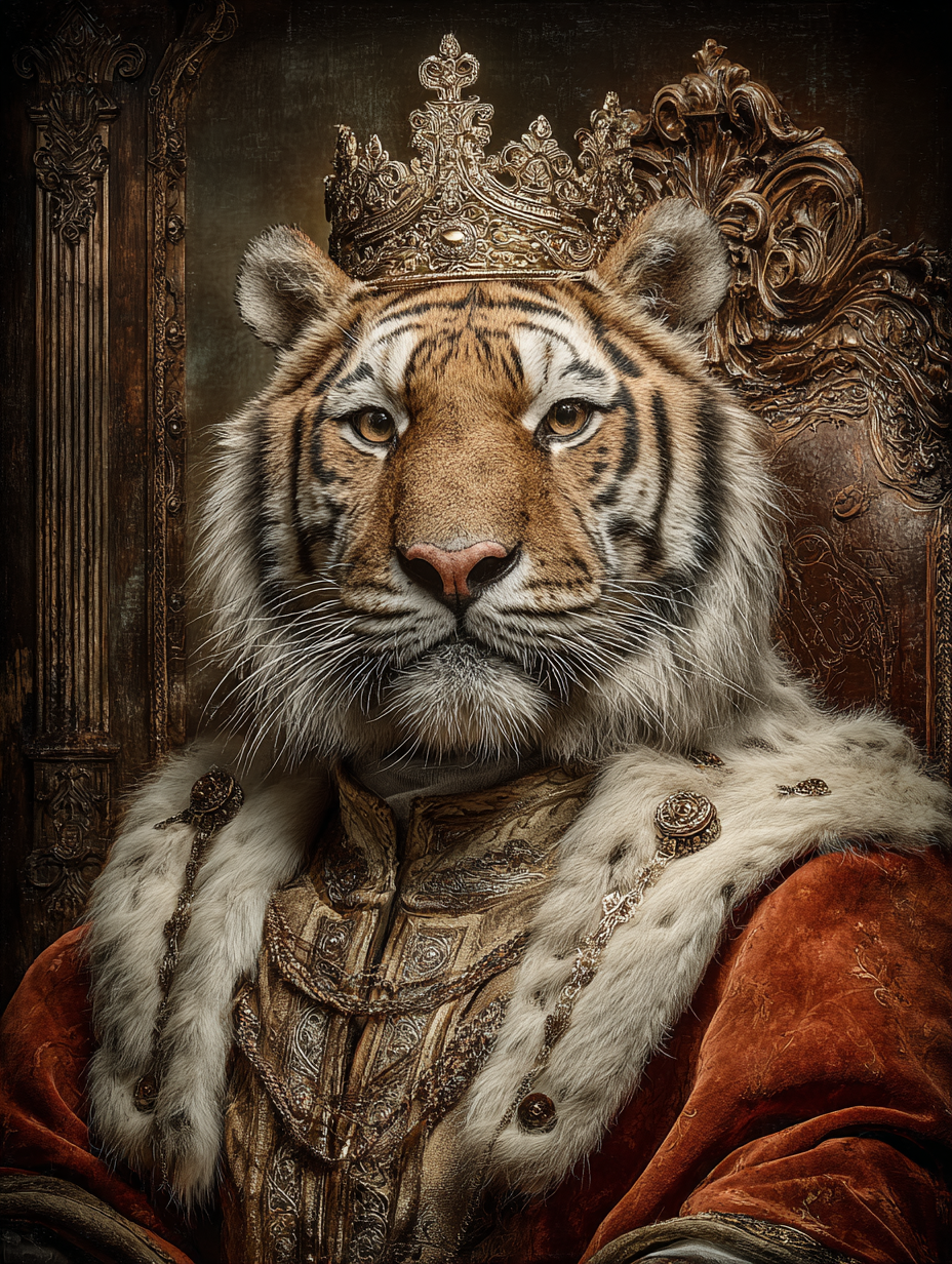 King Tiger Digital Download Wall Art
