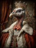 King Turkey Digital Download Wall Art