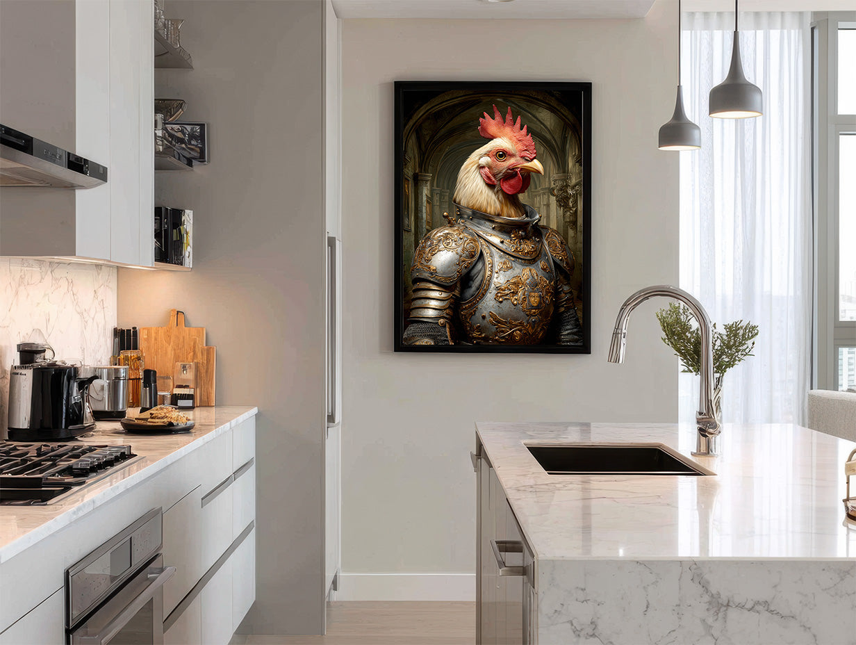 Knight Chicken Digital Download Wall Art