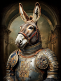 Knight Donkey Digital Download Wall Art