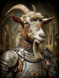 Knight Goat Digital Download Wall Art