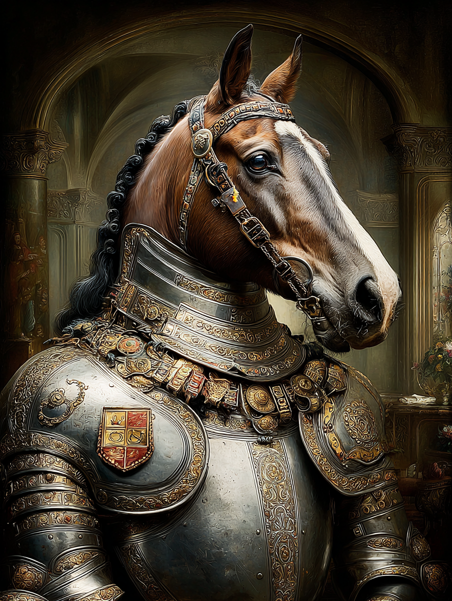 Knight Horse Digital Download Wall Art