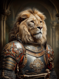 Knight Lion Digital Download Wall Art