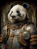Knight Panda Digital Download Wall Art