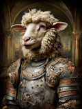 Knight Sheep Digital Download Wall Art