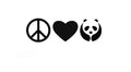 Vinyl Decal / Laptop Sticker/ Car Decal / Phone Sticker Panda