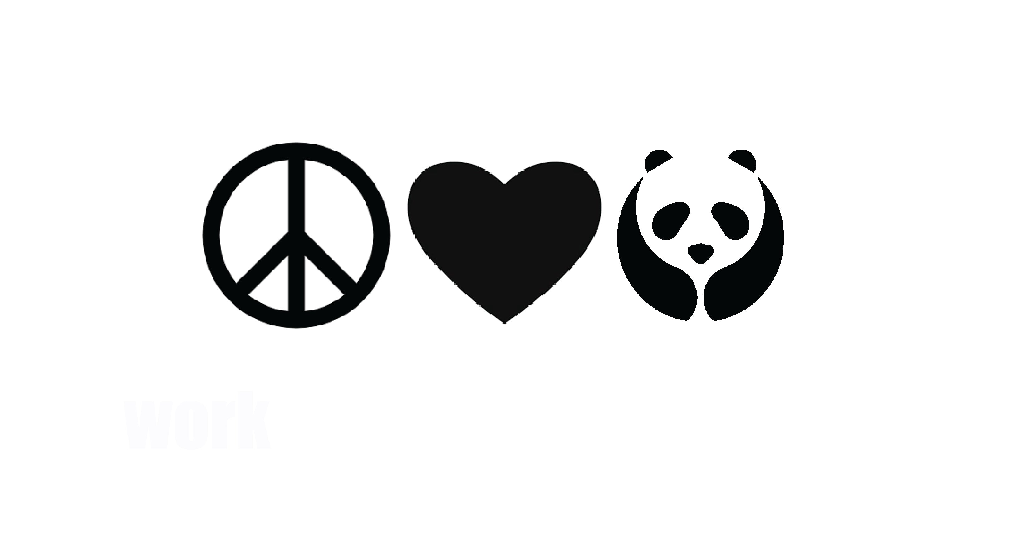 Vinyl Decal / Laptop Sticker/ Car Decal / Phone Sticker Panda