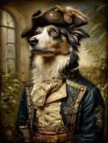 Pirate Australian Shepherd Digital Download Wall Art