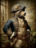 Pirate Bear Digital Download Wall Art