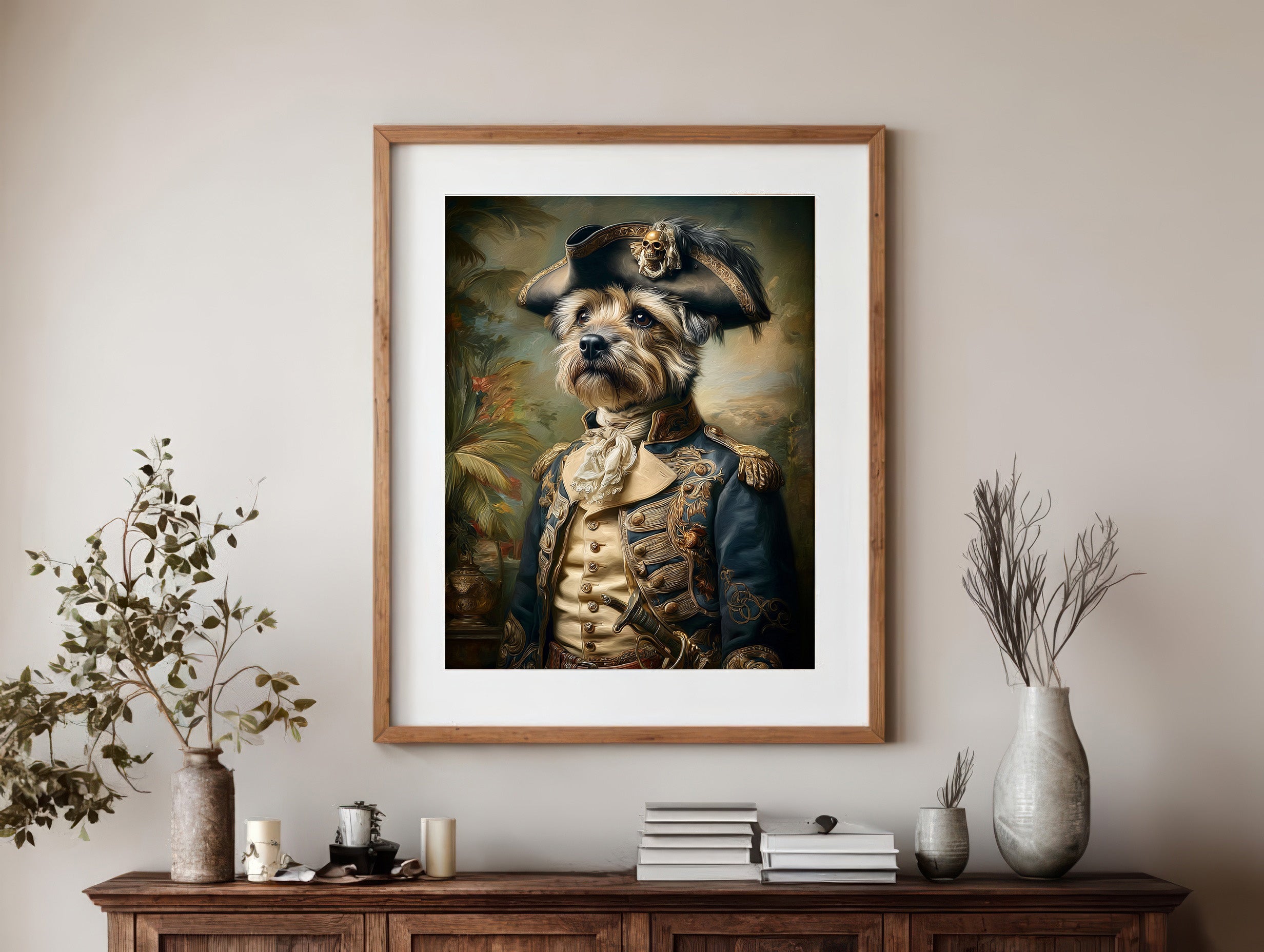 Pirate Carin Terrier Digital Download Wall Art