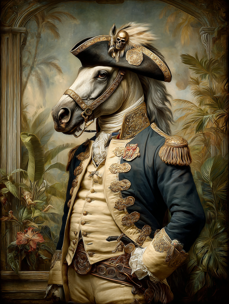 Pirate Horse Digital Download Wall Art