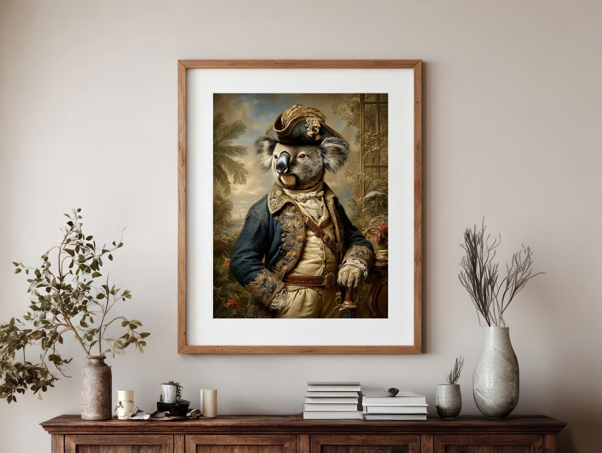Pirate Koala Digital Download Wall Art