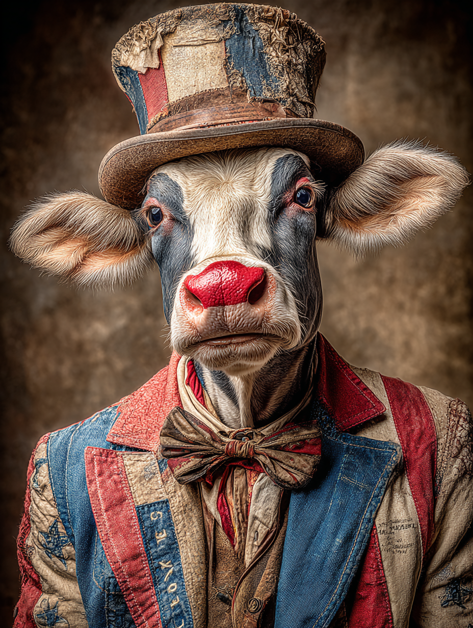 Rodeo Clown Cow Digital Download Wall Art