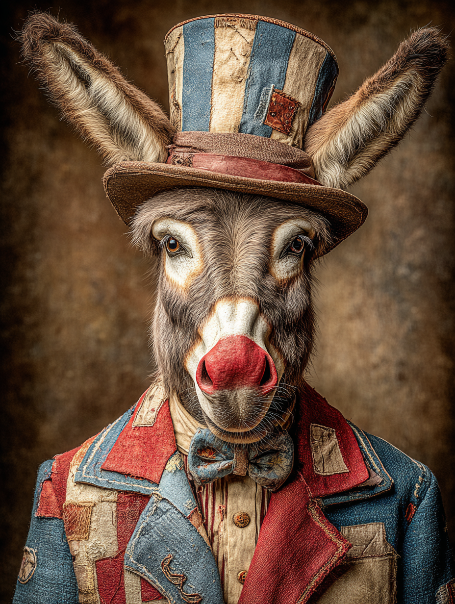Rodeo Clown Donkey Digital Download Wall Art