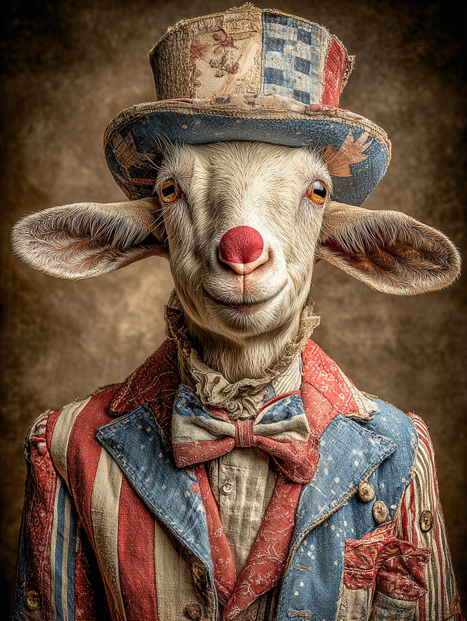 Rodeo Clown Goat Digital Download Wall Art