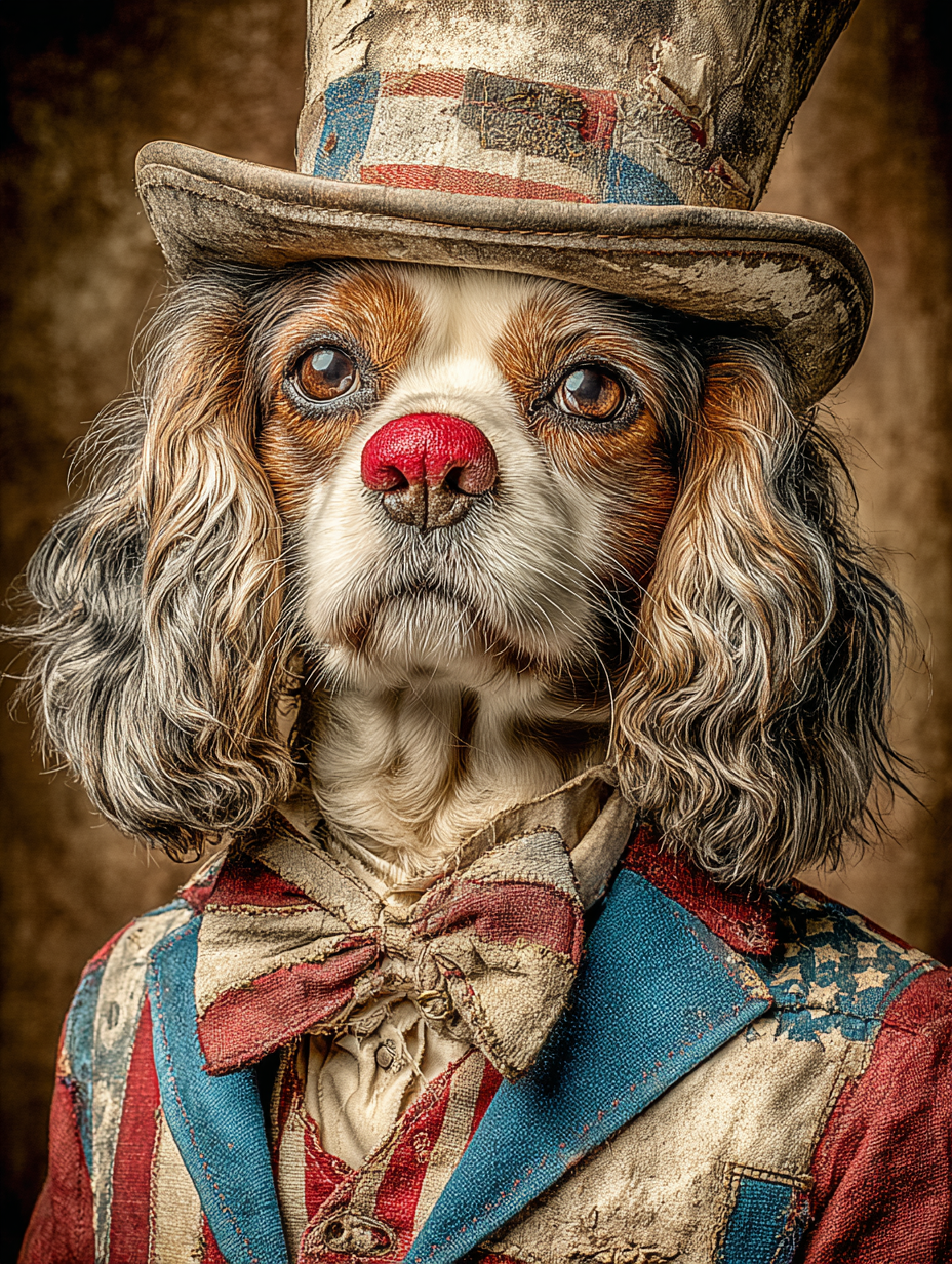 Rodeo Clown King Charles Digital Download Wall Art