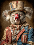 Rodeo Clown Koala Digital Download Wall Art
