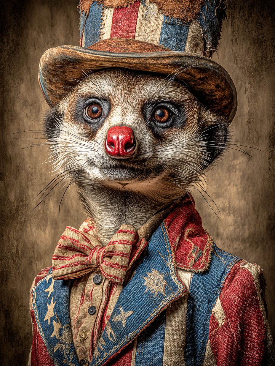 Rodeo Clown Meerkat Digital Download Wall Art