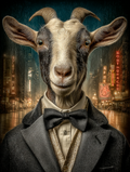 Secret Agent Goat Digital Download Wall Art