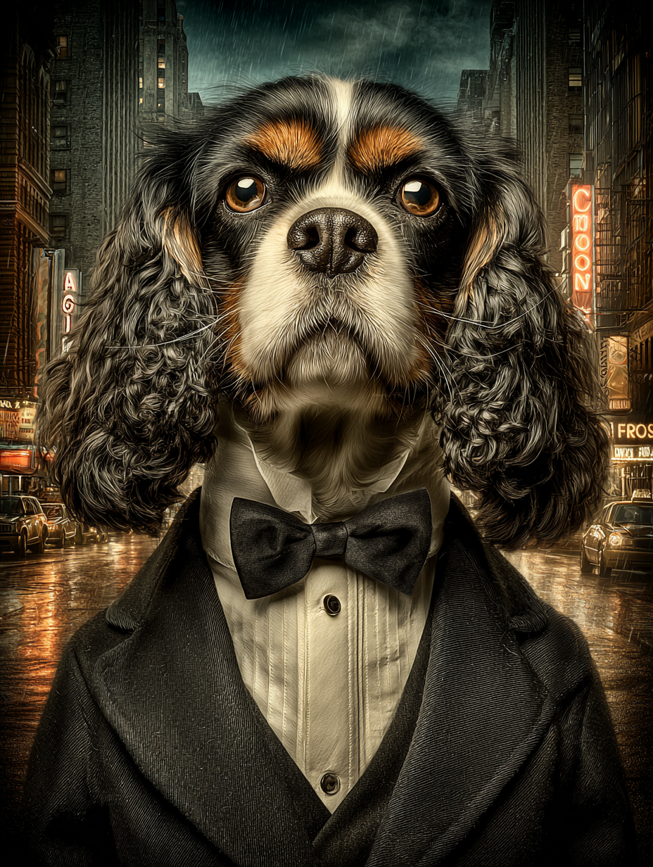 Secret Agent King Charles Digital Download Wall Art