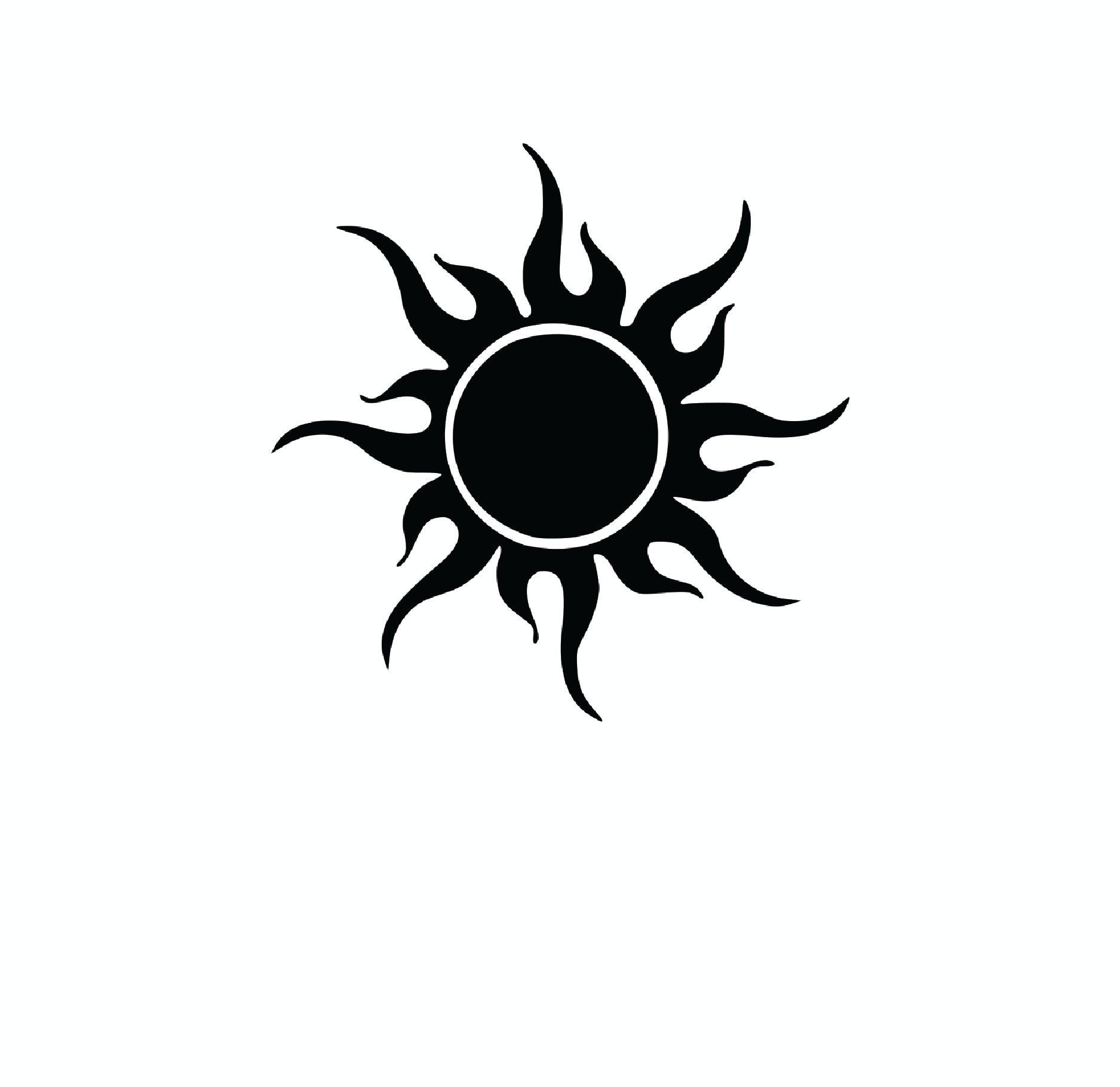 Vinyl Decal / Laptop Sticker/ Car Decal / Sun