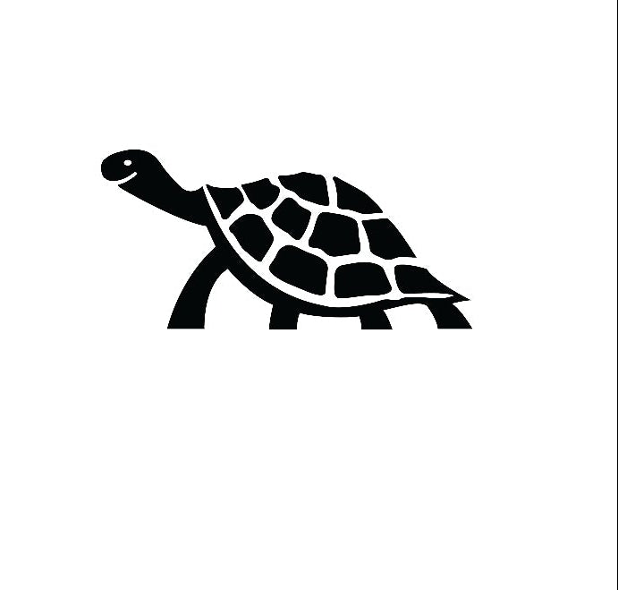 Vinyl Decal / Laptop Sticker/ Car Decal / Phone Sticker Tortoise