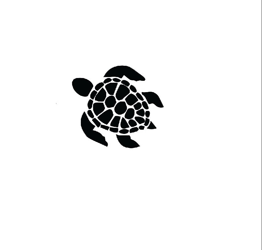 Vinyl Decal / Laptop Sticker/ Car Decal / Phone Sticker Sea Turtle