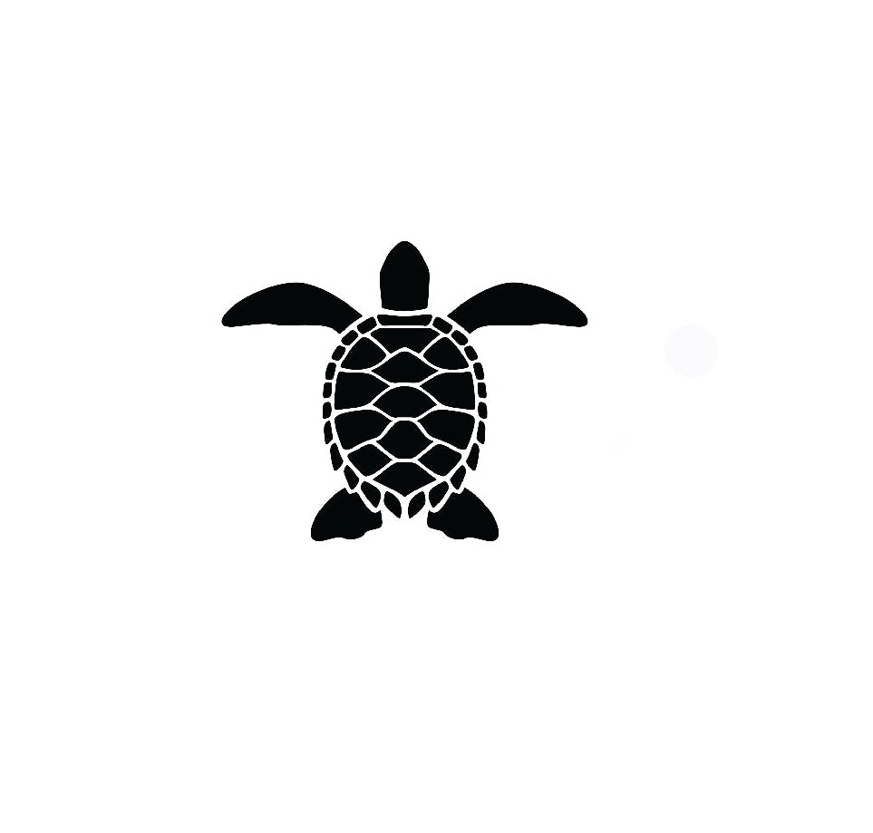 Vinyl Decal / Laptop Sticker/ Car Decal / Phone Sticker Sea Turtle