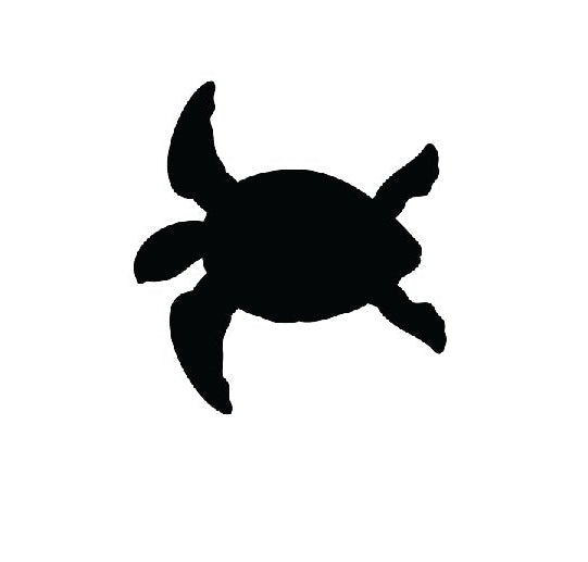 Vinyl Decal / Laptop Sticker/ Car Decal / Phone Sticker Sea Turtle
